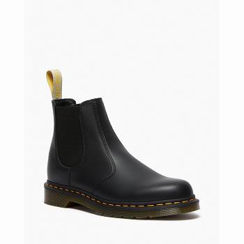 Dr Martens Férfi Vegan 2976 Felix Chelsea Csizma Fekete